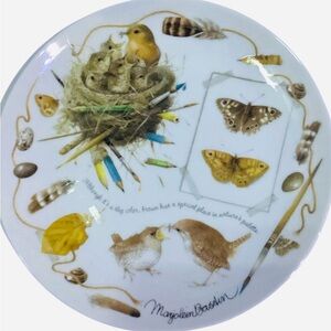 Vintage 1995 Marjolein Bastin Collectors Plate Building A Nest Bird Lovers USA